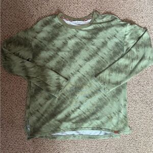 Alpine Design Green Tie-Dye Long Sleeve Shirt